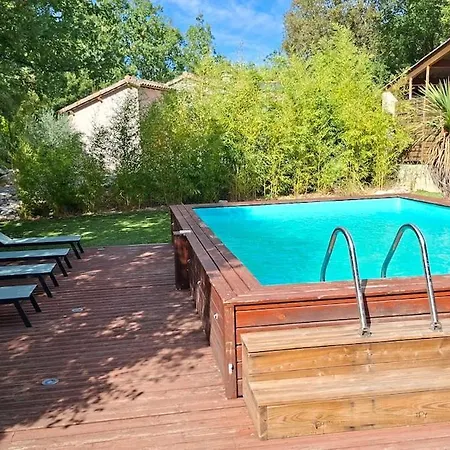 Сasa de vacaciones échappée Manora - Grand Gîte, Ardèche Saint Alban Auriolles